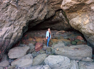 Cave at Seacliff